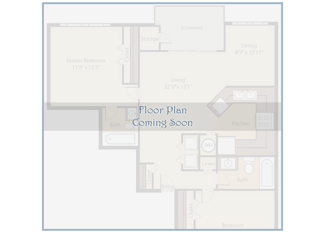 One Bedroom Floor Plan
